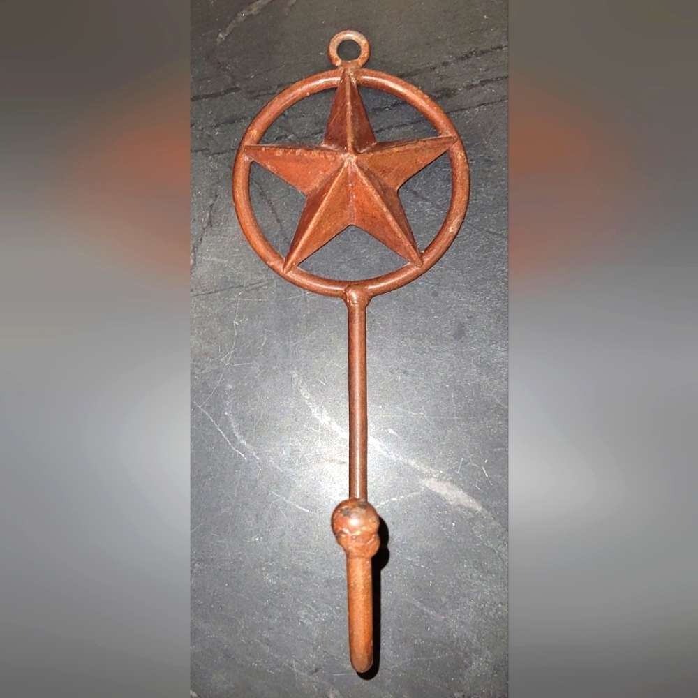 Iron Star Wall Mount Hook
